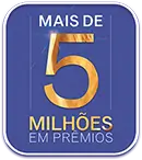 Mais de 5 milhões em prêmios